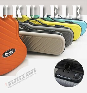 Ukulele Case ウクレレケース ウクレレ 楽器 ケース バッグ ABSケース リュック ソプラノ コンサート クッショ