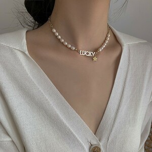 アクセサリー 真珠のネックレス 真珠のアクセサリ 最上級パールネックレス 高人気 淡水珍珠 鎖骨鎖 本物 結婚式 祝日 プレゼント 新 TR169
