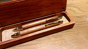木の城たいせつ　北海道　ボールペン　シャーペン　ペンケース　40周年記念品