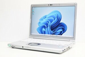 1円スタート ノートパソコン Windows11 Panasonic レッツノート CF-SV7 メモリ8GB 第8世代 Core i5 SSD256GB Windows10 12.1 カメラ