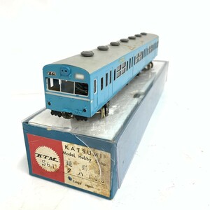 ジャンク品◆KTM カツミ 鉄道模型 ◆ クモハ103 スカイブルー コレクション ホビー 電車