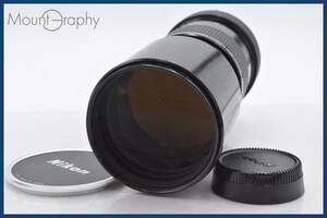 ★極上美品★ ニコン Nikon NIKKOR 300mm F4.5 Ai 前後キャップ付 同梱可 #tk3249