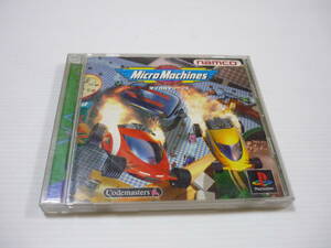 [管00]【送料無料】ゲームソフト PS1 マイクロマシーンズ Micro Machines SLPS-01111 プレステ PlayStation