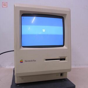 Apple Macintosh Plus 1Mb M0001A 本体 マッキントッシュ プラス アップル 動作不良 ジャンク パーツ取りなどにどうぞ【40