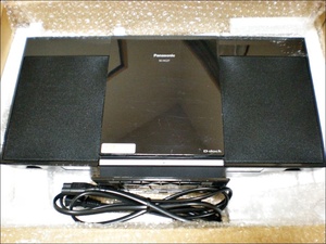 Panasonic コンパクトステレオ SC-HC27 フラット型 【USED】