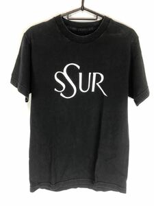 SSUR × FUTURA FUCK SSUR Tシャツ ブラック　Sサイズ