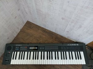 必見!!　希少　Roland 　ローランド　JU-2 α JUNO-2 シンセサイザー キーボード ピアノ　アナログ　鍵盤楽器　ジャンク