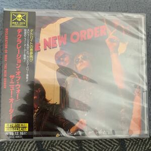 希少　CD ザ・ニューオーダー/デクラレーション・オブ・ウォー　THE NEW ORDER