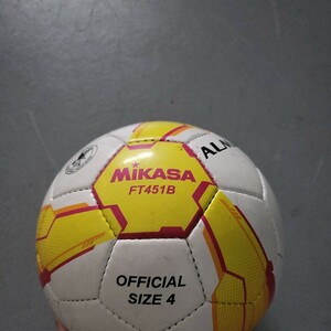 ALMUNDO 検定球 4号 FT451B-YP （イエロー/ピンク）　サッカーボール　2