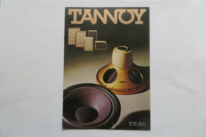 688 TANNOY Arden Berkeley Cheviot Devon Eaton HPD385A カタログ タンノイ TEAC　昭和52年