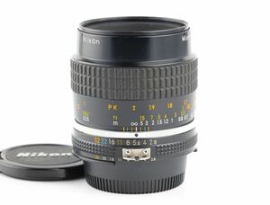 06660cmrk Nikon Micro-NIKKOR 55mm F2.8 Ai-S 単焦点 マクロレンズ Fマウント