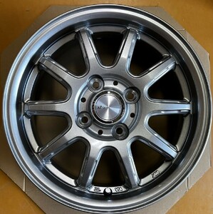 【展示品】 AZ-sports　RC-10　14インチ 14×4.5J 100-4H+45　ハブ径67ｍｍ　1セット限定特別価格♪　4本セット！！