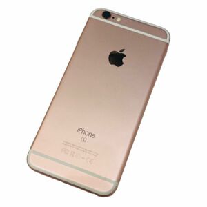 【Apple/アップル】iPhone6s/アイフォン6s A1688/MKQR2J/A 64GB ローズゴールド 美品★45551