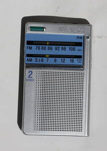 SONY ソニー ICF-T46　 FM/AM　ポケットラジオ　中古　動作品