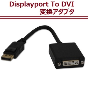 [E0022]Displayport To DVI 変換 アダプタ