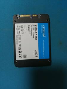 Crucial SSD BX500 240GB 使用時間1267　送料込み　即決