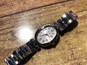 良好 SEIKO セイコー LUKIA ルキア 1N01 パールホワイト系×シルバーカラー 純正ブレス クオーツ レディース 腕時計