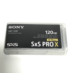 【A4464_4】Sony ソニー SxS PRO X 120GB SBP-120F 業務用記録メディア メモリーカード　