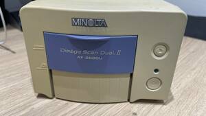 MINOLTA Dimage Scan Dual II AF-2820U 本体のみ 付属品なし 動作未確認 現状品 ジャンク品