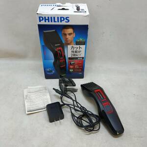 ◇ PHILIPS ヘアカッター HC3420 2015年製 電気バリカン 充電・交流式 フィリップス 通電OK/現状品 ◇ G91968