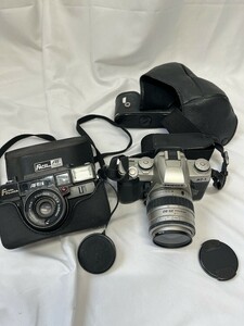 PENTAX MZ-3 一眼レフカメラ ペンタックス レンズ 35-80mm FLASH FUJICA FUJINON フィルムカメラ まとめて 2点 慶Y0424-39