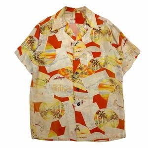 希少 40s 50s ハワイアンシャツ アロハシャツ vintage オリジナル