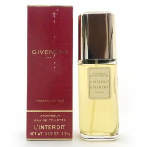 GIVENCHY ジバンシー ランテルディ L`Interdit EDT 100ml ☆残量たっぷり　送料510円