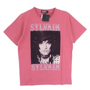 HYSTERIC GLAMOUR ヒステリックグラマー 4CT-5292 SYLVAIN ラメ加工 フォト プリント 半袖 Tシャツ M【新古品】【未使用】【中古】