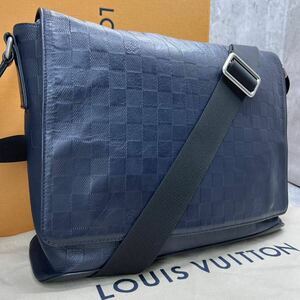 【極美品 近年モデル】ルイヴィトン LOUIS VUITTON ディストリクトPM ショルダーバッグ メッセンジャー アストラル ダミエアンフィニ 