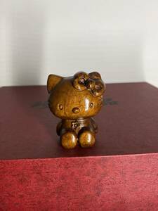 彫刻 新作 猫の木彫り 彫刻工芸品 精密細工 細密彫刻 猫 置物 開運 可愛い猫 L01