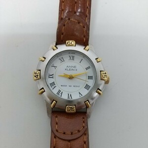 y012209t Anne klein アンクライン　レディース　クォーツ腕時計　白文字盤　AL21　