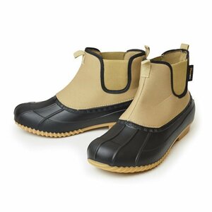 新品■25～25.5cm GERRY 靴 メンズ レインブーツ 防水 サイドゴア ショート ブーツ 撥水 耐久 アウトドア キャンプ