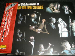 SACD ローリング・ストーンズ LIVE ガット・ライヴ・イフ・ユー・ウォント・イット! DSD ハイブリッド 日本語対訳 国内 Rolling Stones
