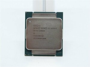 中古　Intel Xeon E5-2676V3　 SR1Y5 　2.4GHZ　動作不良　ジャンク品 　　　送料無料