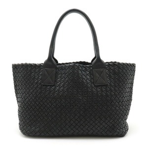 BOTTEGA VENETA ボッテガ ヴェネタ イントレチャート カバPM トートバッグ ショルダーバッグ レザー ブラック