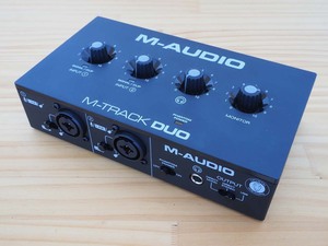 M-AUDIO エムオーディオ M-Track Duo USBオーディオインターフェイス 新同品