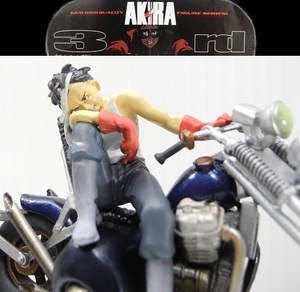 海洋堂/K&M AKIRA-アキラ-part.3「鉄雄とバイク」2004年カプセル版 ミニヴィネットシリーズ ※開封品、カード無し