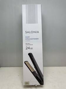 未使用未開封◇SALONIA◇サロニア◇ヘアーアイロン◇ストレート◇24mm◇ゴールド◇MAX230℃【SL-0045GO】