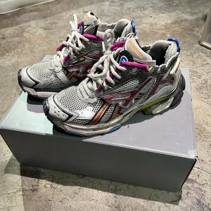 BALENCIAGA バレンシアガ Runner Multi Color ランナー スニーカー 677403 SIZE42 27.5cm 【表参道t07】