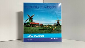 1/400 Phoenix KLM CARGO KLMオランダ航空 BOEING 747-400F 貨物機　