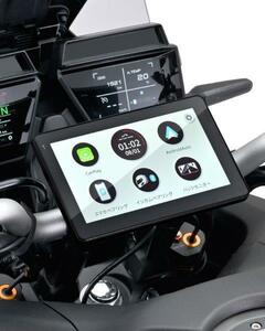 23333 デイトナ バイク用 モトスマートモニター ディスプレイ 7インチ CarPlay Android Auto対応バックカメラ付属