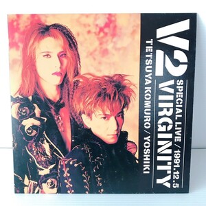 LD レーザーディスク V2 VIRGINITY 小室哲哉 YOSHIKI 1991.12.5