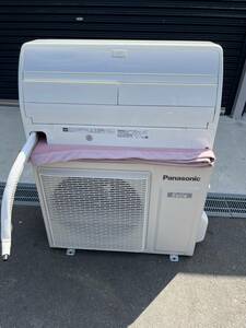 【中古品】動作品 Panasonic パナソニック CS-X287C-W Eolia エオリア エアコン 10畳 100V対応 2017年製 リモコン付 現状品