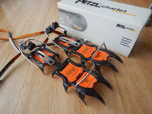 即決 PETZL ペツル サルケン 12本爪ワンタッチアイゼン 縦横爪 アイスクライミング 冬山 雪山登山　バックカントリー バリエーション