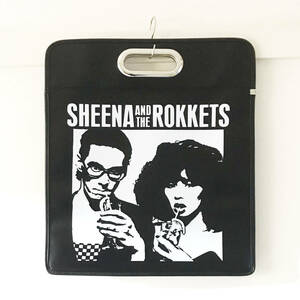 【送料無料！】新品未使用品！シーナ&ザ・ロケッツ「キャリングバッグ」SHEENA&THE ROKKETS x diskunion DOUBLE NAME 12RECORD BAG LIMITED