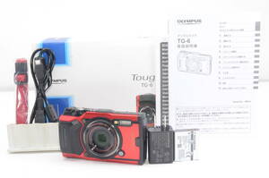 ★新品同様★OLYMPUS オリンパス Tough TG-6 RED （レッド）コンパクトデジタルカメラ ＃P0612404021Y