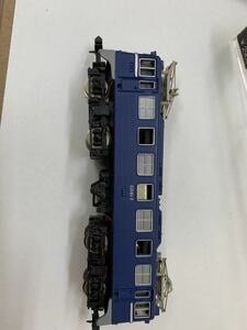 A【1D138】鉄道模型　国鉄　Nゲージ 動力ユニット　ED612 グリーンマックス　青