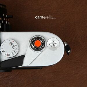 cam-in ソフトシャッターボタン | レリーズボタン 創作型 オレンジの花 - CAM9117