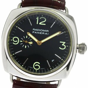 パネライ PANERAI PAM00062 ラジオミール K18WG 自動巻き メンズ 箱付き_768028