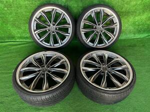 WEDS KRANZE GRABEN クレンツェ グラベン 22インチ 255/30ZR22 22X9.0 +33 5H/PCD120 タイヤ ホイール 4本 セット。。